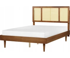 Beliani Rotango lova AURAY 140 x 200 cm ruda