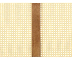 Beliani Rotango lova AURAY 140 x 200 cm ruda