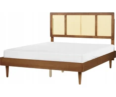 Beliani Rotango lova AURAY 160 x 200 cm, ruda