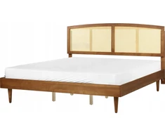 Beliani Rattano lova VARZY 180 x 200 cm ruda