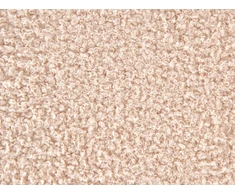Beliani Dvigulė lova su patalynės dėže ORBEY, smėlio spalvos boucle audinys, 180 x 200 cm