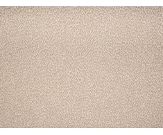 Beliani Dvigulė lova su patalynės dėže QUILLIEN, boucle audinys, smėlio spalvos, 160 x 200 cm