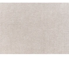 Beliani Lova su patalynės dėže CHALLANS, šenilas, smėlio pilkumo spalvos, 140 x 200 cm