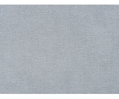 Beliani Lova su patalynės dėže VAUCLUSE Šenilas Žydra 140 x 200 cm