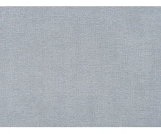 Beliani Lova su patalynės dėže VAUCLUSE, šenilinė, šviesiai mėlyna, 180 x 200 cm