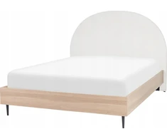 Beliani Lova MILLAY 160 x 200 cm pieno baltumo