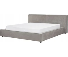 Beliani Lova LINARDS 180 x 200 cm Pilka