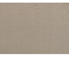 Beliani Dviejų asmenų lova Velvet SUZETTE 160 x 200 cm smėlio spalvos