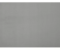 Beliani Velvetinė lova MELLE 140 x 200 cm pilka