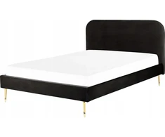 Beliani Viengulė lova FLAYAT 160 x 200 cm, juoda