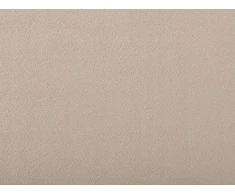 Beliani Velvetinė lova VALOGNES 180 x 200 cm smėlio pilkumo spalvos