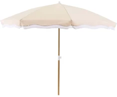 Beliani Sodo skėtis 232 cm SESTRIERE smėlio spalvos