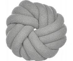 Beliani dekoratyvinė pagalvė AKOLA Boucle 31 x 31 cm Kamuoliukas Solid