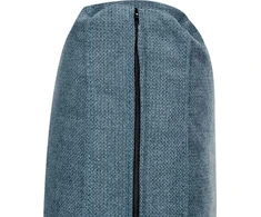Beliani 4 vietų kampinė sofa VINTERBRO, šenilinė, mėlyna, dešininė