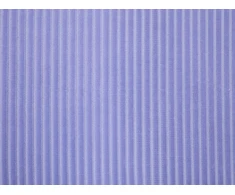 Beliani Sėdimasis pufas NILI veliūrinis šviesiai violetinis