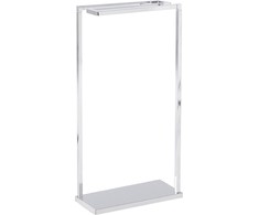Beliani rankšluosčių kabliukas 42 x 83 cm sidabro GARCITAS