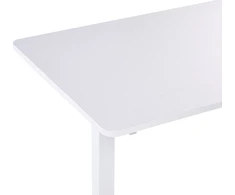Beliani Elektriškai reguliuojamas rašomasis stalas GRIFTON, baltas, 120x60 cm