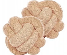 Beliani Rinkinys 2 dekoratyvinės pagalvės MALNI Boucle 19 x 19 cm