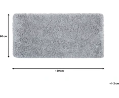 Beliani Šaggio kilimas 80 x 150 cm pilkas CIDE