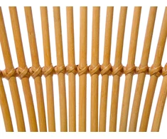 Beliani Valgomojo kėdė SARITA Rattan Natural