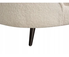 Beliani 2 vietų sofa SAVAR Bouclé balta