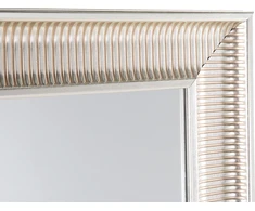 Beliani Sieninis veidrodis CASSIS 60 cm x 90 cm auksinis