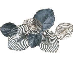 Beliani Sienų apdaila aukso-mėlynos lapai MAGNEZIS