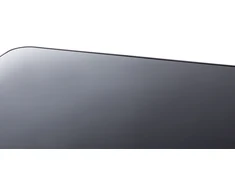 Beliani Sodo stalas LIVO 140 cm 80 cm stiklinis juodas