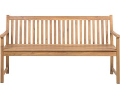 Beliani Sodo suolas iš sertifikuotos medienos 160 cm VVARA