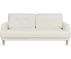 Beliani 3 vietų sofa TUVE, balta