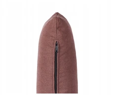 Beliani Trivietė sofa ANGE Burgundinė