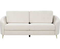Beliani 3 vietų sofa TROSA, smėlio spalvos