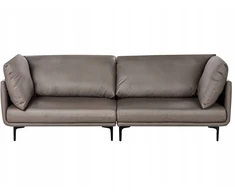 Beliani Trivietė sofa REVSNES ruda