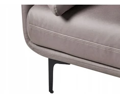 Beliani Trivietė sofa REVSNES ruda
