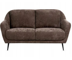 Beliani 2 vietų sofa EIBY tamsiai ruda