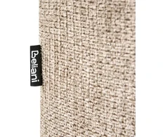 Beliani Dvivietė sofa GETA smėlio ir pilkos spalvos