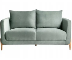 Beliani Dvivietė sofa GIMO šviesiai žalia