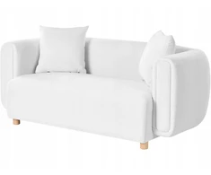 Beliani Dvivietė sofa LILLEROD, balta