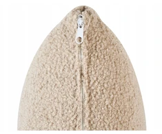 Beliani Dviejų vietų sofa MOVIK, Boucle, smėlio spalvos