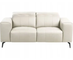 Beliani Dvivietė sofa OMMEL šviesiai smėlio spalvos
