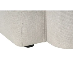 Beliani 3 vietų sofa AFOSS šviesiai smėlio spalvos