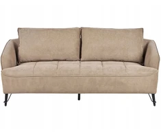 Beliani Trivietė sofa HOBRO šviesiai ruda