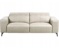 Beliani Trivenė sofa OMMEL šviesiai smėlio spalvos