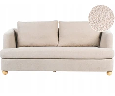Beliani 3 vietų sofa RATTVIK Boucle smėlio spalvos