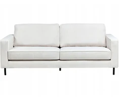 Beliani Trijų vietų sofa SAVALEN, balta
