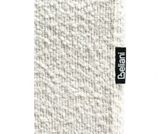 Beliani Trivietė sofa VORGOD Boucle Kreminės spalvos