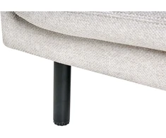 Beliani 3 vietų sofa VORGOD šviesiai smėlio spalvos