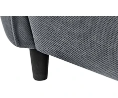 Beliani Trivietė sofa WETLAN tamsiai pilka
