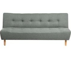 Beliani Trivietė išskleidžiama sofa ALSTEN Žalia