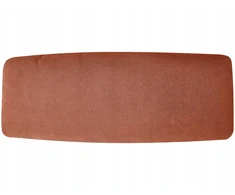 Beliani Trivietė išskleidžiama sofa ASBY, oranžinė